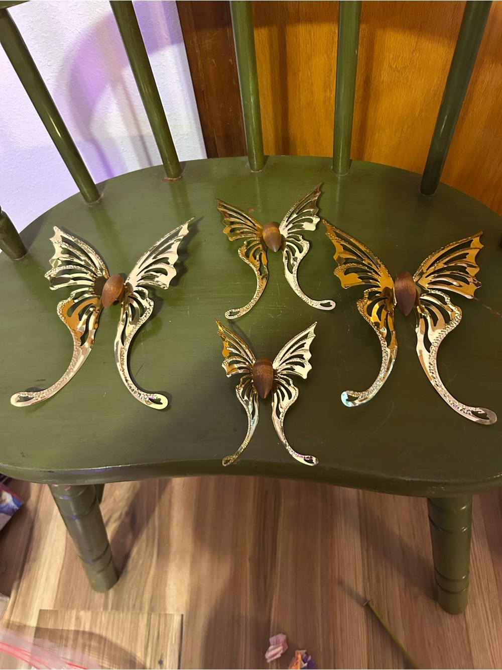 Decorative vintage home interior Butterfly wall decor